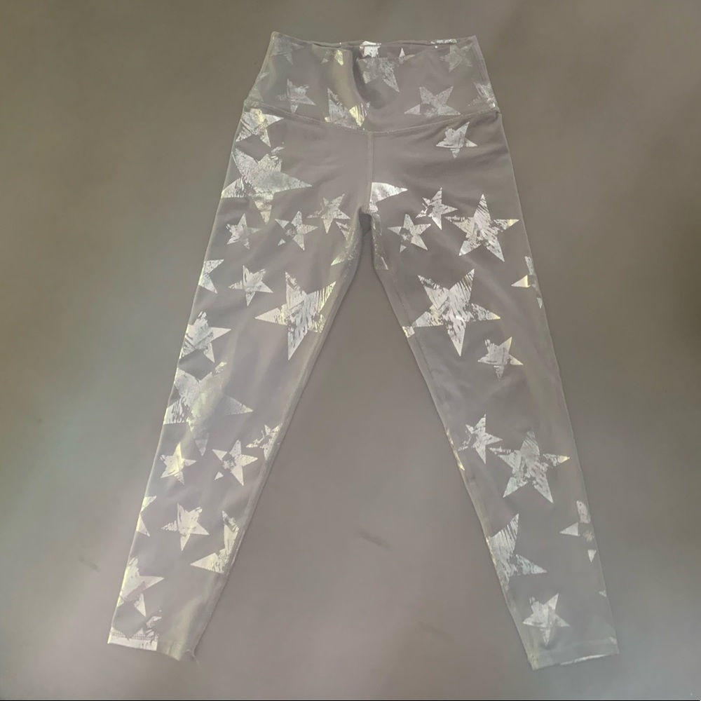 Aeries move high waisted 7/8 star leggings